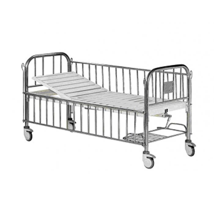 Semi-Fowler Bed For Children, with Side Railings