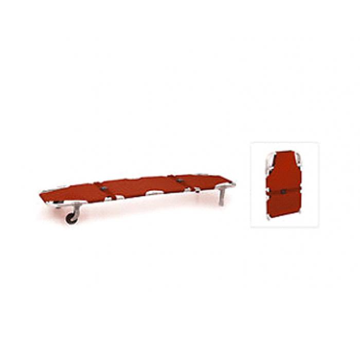  Stretcher Single Fold With Two Wheels